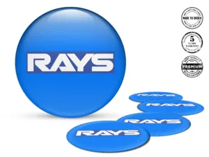 Rays Cupola Decalcomania Emblemi Coprimozzo Eleganti